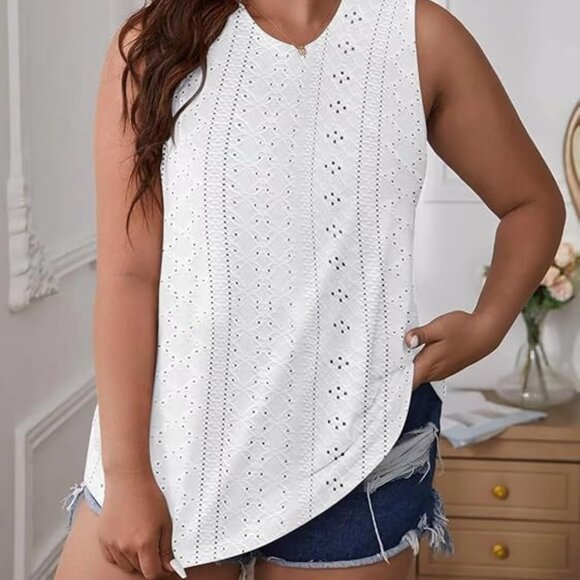 Womens Summer Tank Tops Fall Cute Shirts Sleeveless Casual Beach Vacation Clothe - Picture 3 of 5